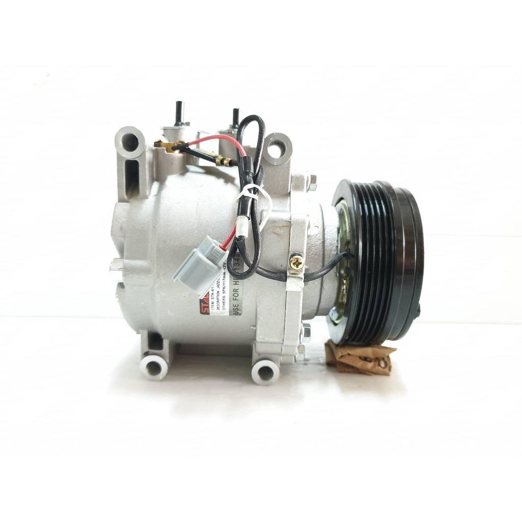 คอมเพรสเซอร์Honda City 02 /JAZZ 03  COMPRESSOR HONDA JAZZ 03 ,CITY 03 คอมแอร์ ฮอนด้า แจ้สโฉมแรก2003-2007 ซิตี้ 2003-2005