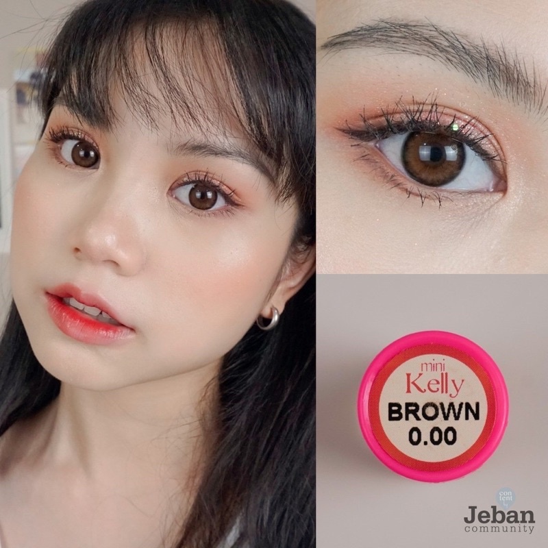 คอนแทคเลนส์ 🤎 Mini Kelly Brown ขนาดมินิ