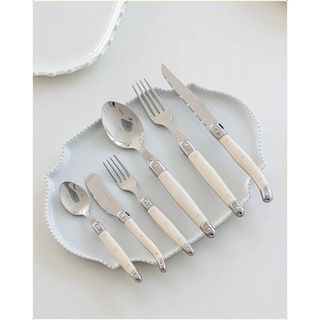 [สเปน] La CARTUJA Cutlery Ivory/ Grey/ Navy/ Black Home Café Style Restaurant Hotel Dining