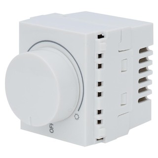 สวิตช์หรี่ไฟ สวิตช์ปรับระดับไฟ ปรับระดับความสว่าง เปิด-ปิด PHILIPS 300 วัตต์ สีขาว DIMMER SWITCH PHILIPS 300W WHITE