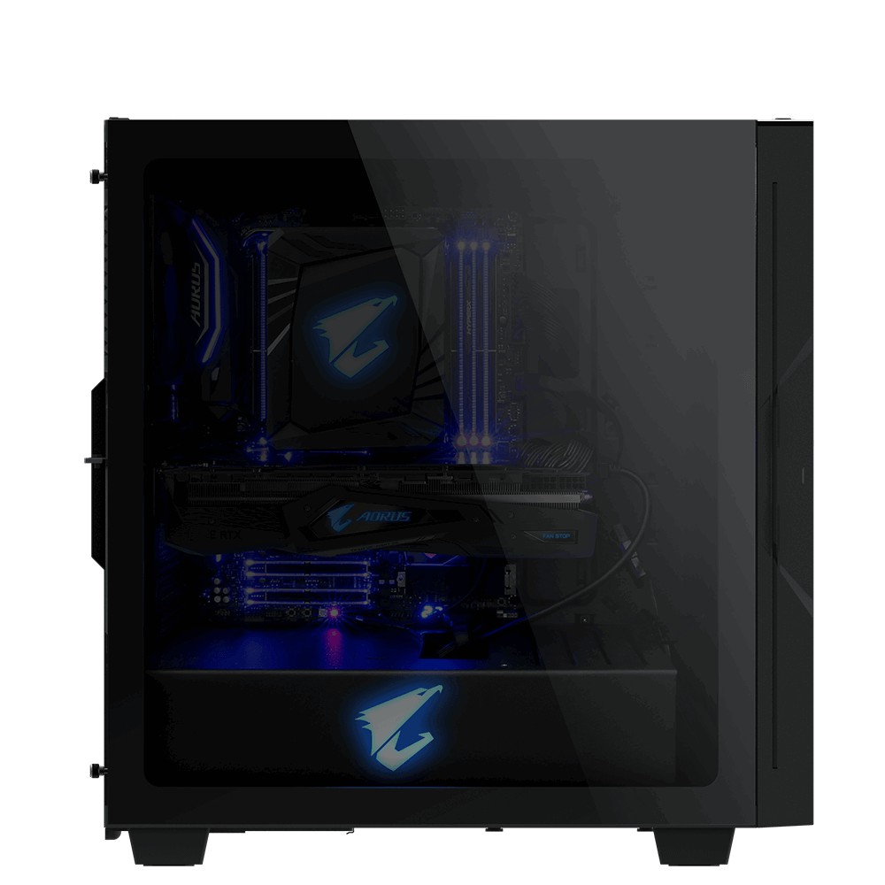 CASE (เคสเกมมิ่ง) GIGABYTE AORUS C300 GLASS ATX Mid-Tower