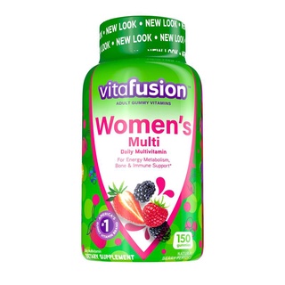 Vitafusion Women Multivitamin Vitamin Minerals Gummy Supplement USA วิตามินรวมสำหรับผู้หญิง วิตามินกัมมี่ แร่ธาตุ