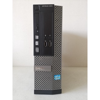 คอมพิวเตอร์มือสอง Dell Optiplex 3010 SFF  มีช่องต่อ HDMI ซีพียู Core i5-3470 ใช้เรียนออนไลน์ งานออฟฟิต งานกราฟฟิค