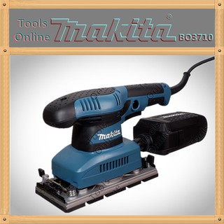 MAKITA เครื่องขัดกระดาษทราย ขัดสั่น รุ่น BO3710 190W รูปทรงสี่เปลี่ยนผืนผ้า