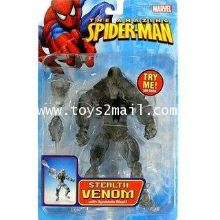 MARVEL LEGENDS TOY BIZ : 2006 THE AMIZING SPIDER-MAN SERIES : STEALTH VENOM [RARE] สินค้าหายากระดับ 