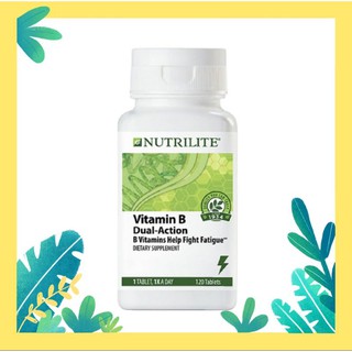 **ราคาพิเศษ**Nutrilite Vitamin B Dual-Action วิตามินบี นำเข้าจากUSA ขนาด 120เม็ด Exp.09/23