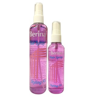 Berina Hair Spray Styling Fix Pink เบอริน่า แฮร์สเปรย์ สไตลิ่ง ฟิกซ์ พิงค์