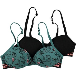 เสื้อชั้นใน เนื้อผ้าฝ้าย สําหรับเด็กผู้หญิง อายุ  teenage bra Zeeman brand 002