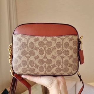 COACH 31208 CAMERAA BAG IN SIGNATURE CANVAS