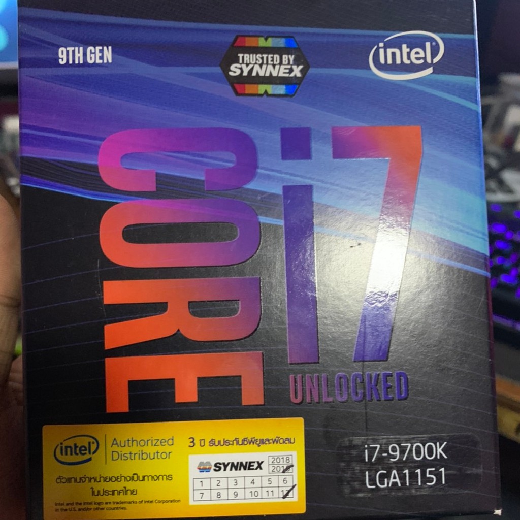 CPU INTEL CORE I7 - 9700K
