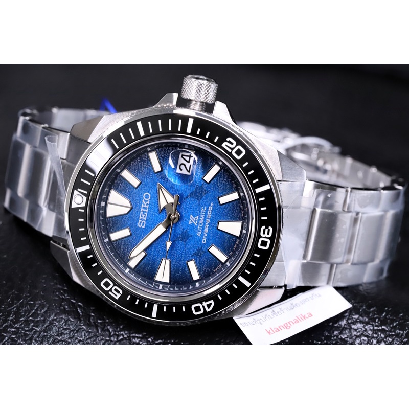 (รหัส J ) นาฬิกา SEIKO Prospex King Samurai Save The Ocean Special Edition รุ่น SRPE33 / SRPE33J / SRPE33J1