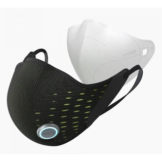 AirPOP | ACTIVE+ SMART MASK | BLACK/YELLOW หน้ากากอนามัยฟอกอากาศ หน้ากากอนามัยสุดไฮเทค