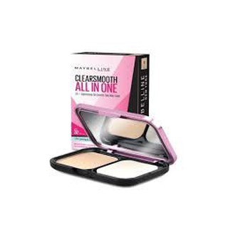 MAYBELLINE Clear Smooth All in one ตลับจริง และ รีฟิล ขนาด 9 กรัม