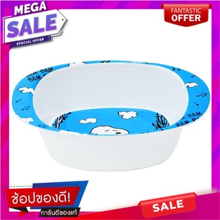 ชามเมลามีน 2 หู 6" SUPERWARE SNOOPY BAM BAM อุปกรณ์ใส่อาหาร MELAMINE BOWL 6" SUPERWARE SNOOPY BAM BAM