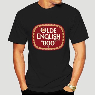 Olde English 800 เสื้อยืด สีดํา คุณภาพสูง ส่งเร็ว! 4439xS-5XL