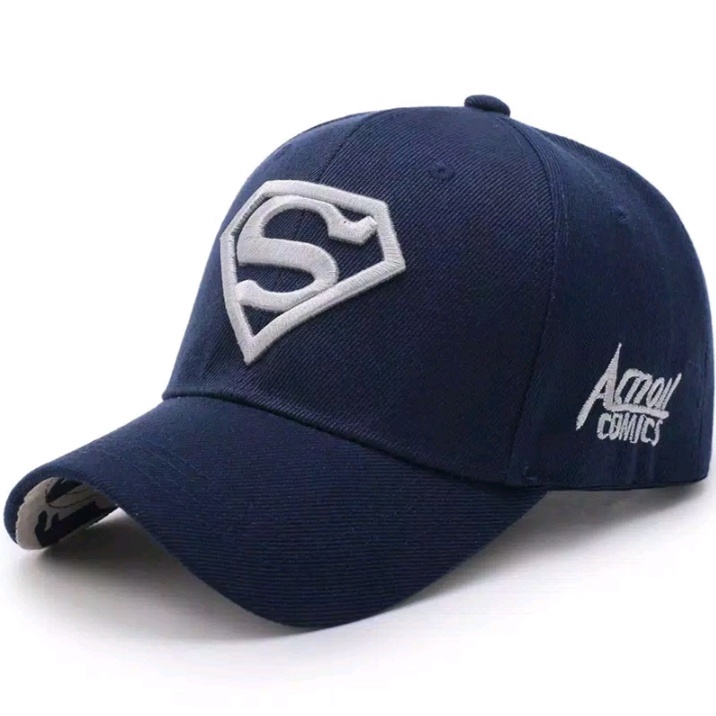 Unisex DISTRO HAT SUPERMAN LOGO EMBROIDERED MODEL