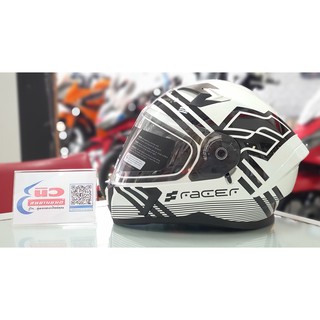 หมวกกันน็อค [แท้] Honda H2C Helmet Full Face Series - RACER (B-R) Size XL