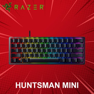 คีย์บอร์ด Razer รุ่น Huntsman Mini (ภาษาอังกฤษ) ประกันศูนย์ 2 ปี