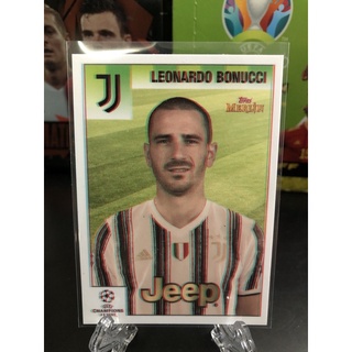 2021 Topps Merlin Heritage 95 UEFA Champions League Soccer Juventus