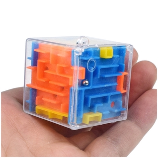 Fingertip Cube 3D ขนาดเล็กแบบพกพาของเล่นเสริมการเรียนรู้สําหรับเด็ก