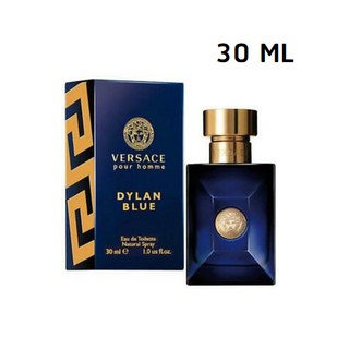 (30 ML) Versace Dylan Blue Pour Homme EDT 30 ml  กล่องซีล