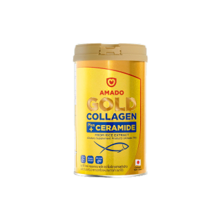 Amado Gold Collagen - อมาโด้ โกลด์ คอลลาเจน 1 กระป๋อง (150กรัม)