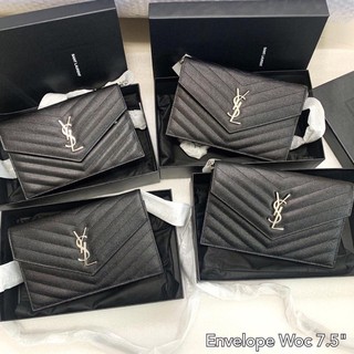 ของแท้ 100% ราคาถูก New YSL woc 7.5" ดำเงิน 2021