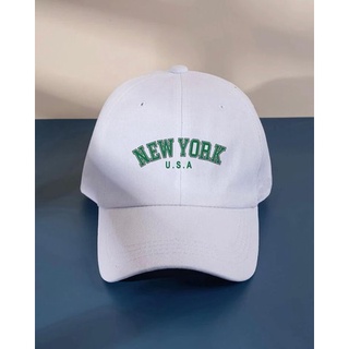 New york usa cap หมวกแก๊ป แบบคูลๆเท่ สกรีน New york ชิคๆ