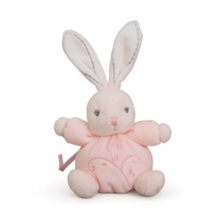 KALOO ตุ๊กตากระต่ายพร้อมถุงผ้าสีชมพู PERLE - MINI CHUBBY RABBIT