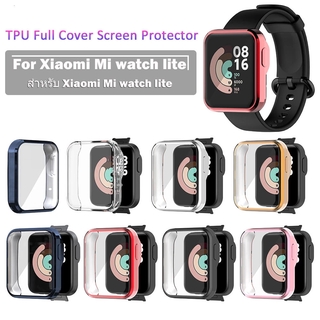 เคสนาฬิกาข้อมือ เคลือบ Tpu แบบบางพิเศษ สำหรับ Xiaomi Mi Watch Lite Watch