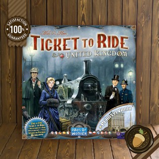 Ticket to Ride: United Kingdom Map