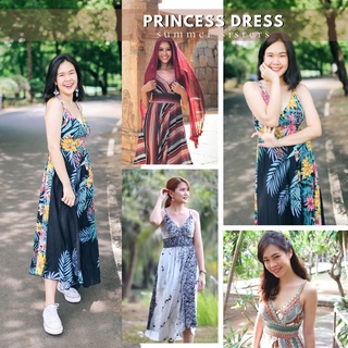 Princess dress - เดรส เดรสลายดอก เดรสสวยๆ เดรสไปทะเล เดรสใส่สบาย