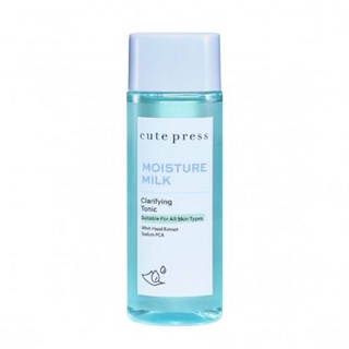 Cute Press Moisture milk Clarifying Tonic มอยส์เจอร์ มิลค์ แคลริฟายอิ้ง โทนิค 100ml