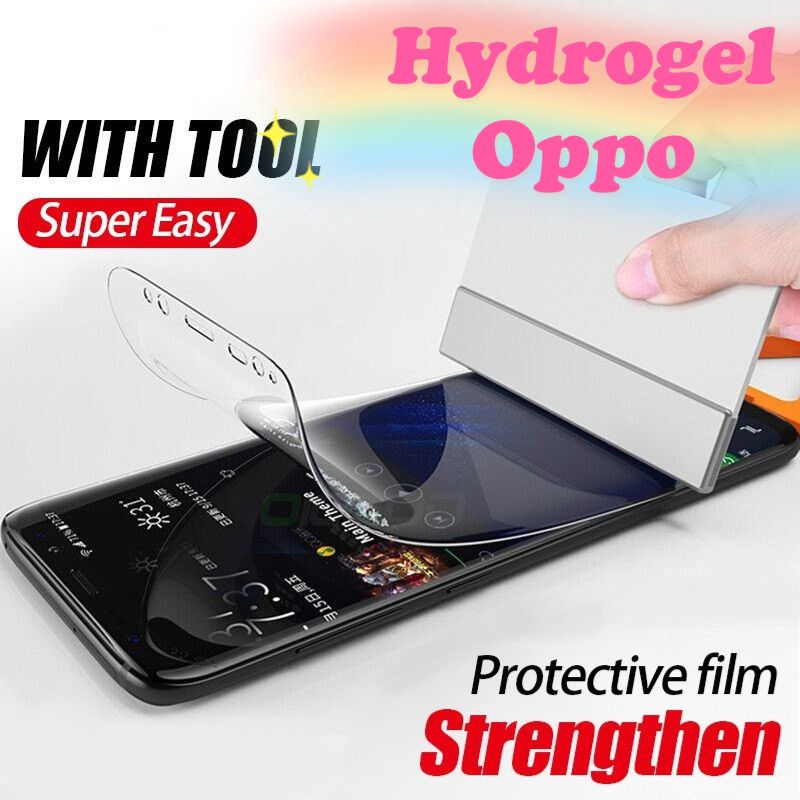 ไฮโดรเจล - Oppo R5 / R7 / R7s / R7 Plus / R9 / R9s / R9 Plus / R9s Plus ฟิล์มกันรอยหน้าจอ(ด้านหน้า)