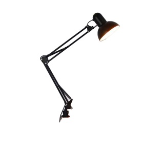 โคมไฟหนีบโต๊ะ ปรับระดับได้รอบทิศทาง ปรับระดับได้รอบทิศทาง Table Reading lamp Adjustable with clip E27 MAX 60w thamsshop