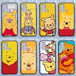 เคส Oppo A15 / A15s ลายหมีพูห์ ขอบนิ่มหลังแข็ง เคสมือถือเคส Caseเคส TPU ขอบนิ่มหลังแข็ง ไม่ขูดตัวเครื่อง ไม่กัดขอบช่วยปก