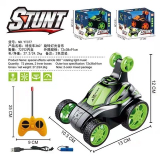 ProudNada Toys ของเล่นเด็ก รถตีลังกาบังคับ รถบังคับ(มี 2 สี ให้เลือก) STUNT CAR NO.YT377