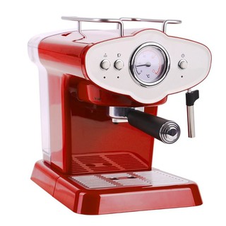 NEW  สินค้าพร้อมส่งHome เครื่องชงกาแฟเอสเปรสโซกึ่งอัตโนมัติเข้มข้นปั๊มไอน้ำขนาดเล็กย้อนยุคเพื่อตีฟองนม