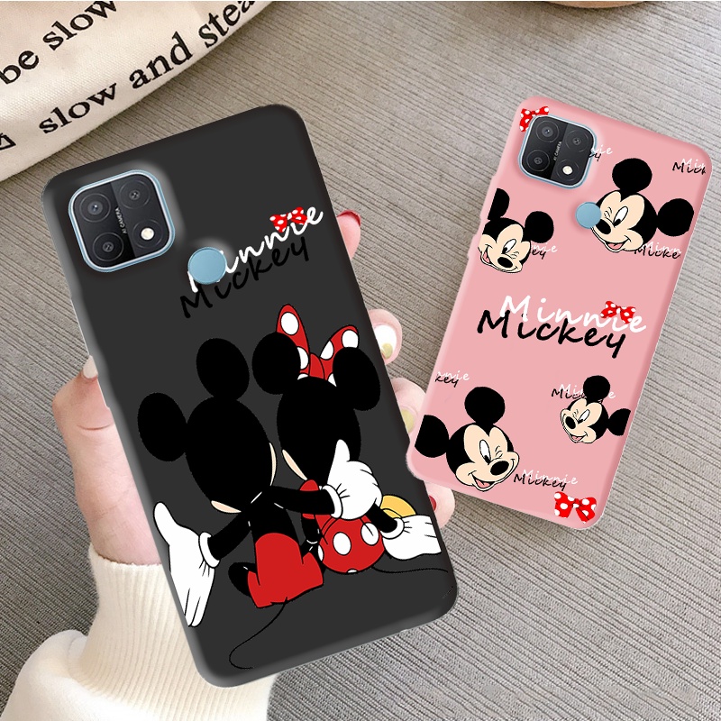 เคสโทรศัพท์มือถือ ซิลิโคน ลายมิกกี้เมาส์ สําหรับ OPPO A16 A5S A15 A53 S A12 A9 A5 A35 A54 A95 A94 A74 A72 A31 A32 A33 A52