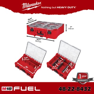 Milwaukee 84-22-8432 Deep packout organizer กล่องเครื่องมือ