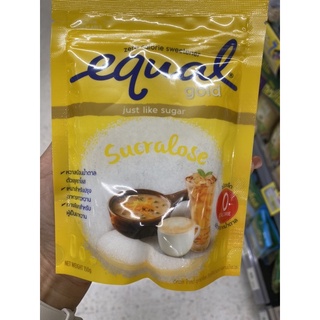 Equal Gold Sucralose 150 g. วัตถุให้ความหวานแทนน้ำตาล ตรา อิควล