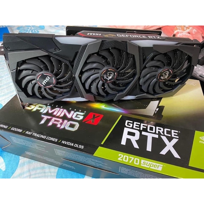 MSI RTX 2070 SUPER GAMING X TRIO (มือสอง ประกัน1ปี สภาพ 95%)