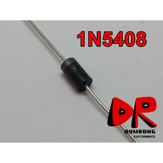 (20 ชิ้น) 1N5408 ไดโอด 1000V 3A Diode