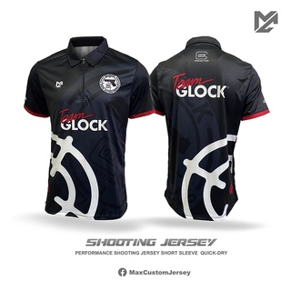 Max Custom Jersey เสื้อยิงปืนแบบใหม่ GLOCK