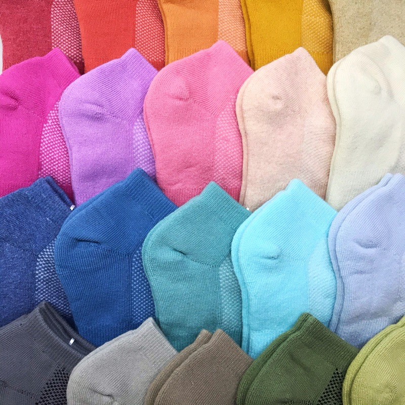 หนาพิเศษ ถุงเท้าข้อสั้นพื้นหนา นุ่ม ใส่สบายเท้า 12 คู่ ( แบบหนา )ร้านคละสีให้ ราคา ถูกที่สุด ดีลบีเคเค แกลเลอรีภาพที่ 2