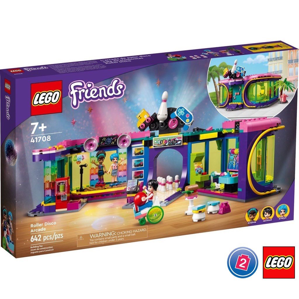 เลโก้ LEGO Friends 41708 Roller Disco Arcade