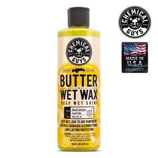 (ของแท้💯%) Butter Wet Wax (16 oz) Chemical Guys แว็กซ์เคลือบสีรถยนต์