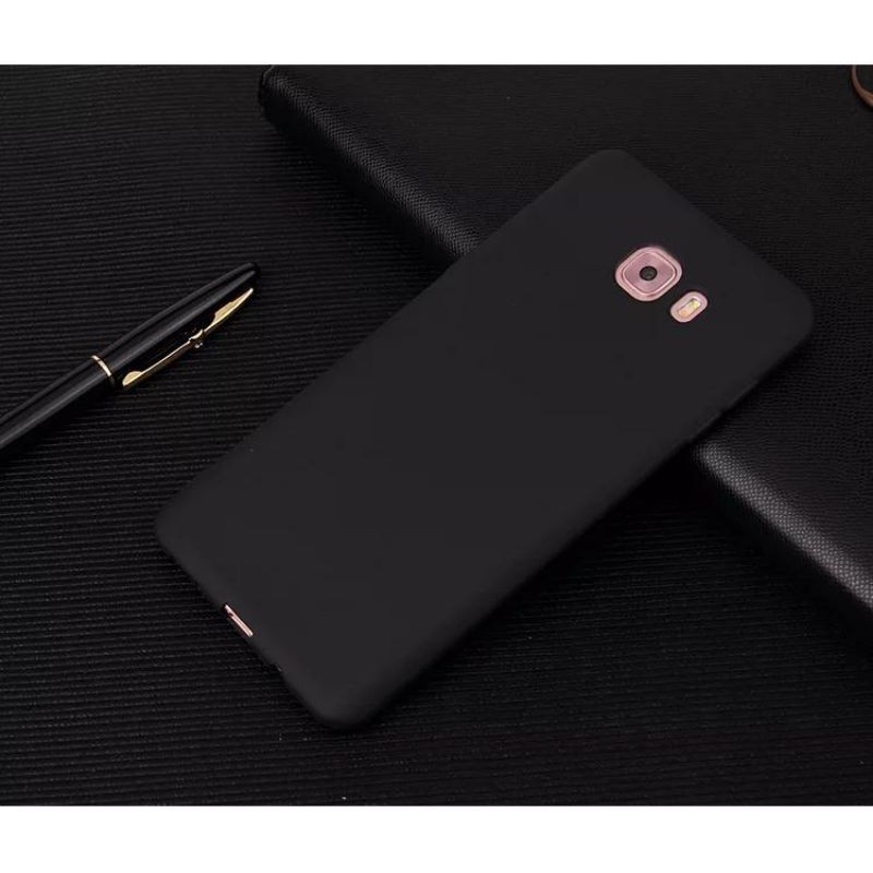 Softcase blackmate samsung galaxy c9 pro baby skin ultra slim