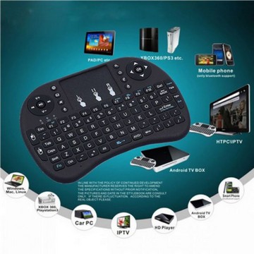 I8 KEYBOARD AIR MOUSE MINI WIRELESS BACKLIT TOUCHPAD คีย์บอร์ดเมาส์ KEYPAD,PC/ANDROID BOX TV I8 MINI