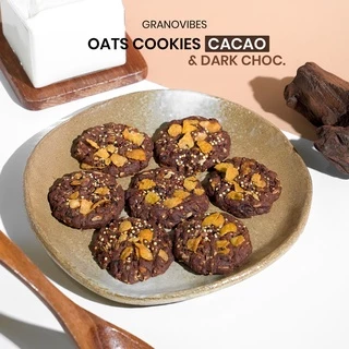 [💛เจ/ รสยุสุ มังสวิรัติ] Granovibes Oats Cookies กราโนไวบ์ส คุกกี้ข้าวโอ๊ต 1 กล่อง บรรจุ 16 ซอง (เลือกรสในตัวเลือก)